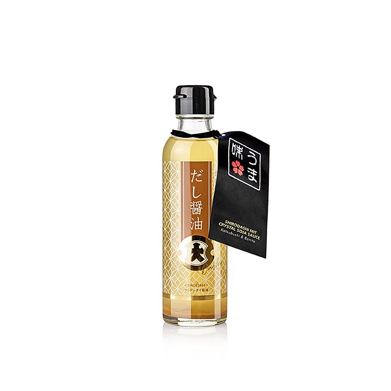 Shirodashi con salsa di soia Crystal, Katsubushi e Bonito, Fundodai Giappone, 200 ml