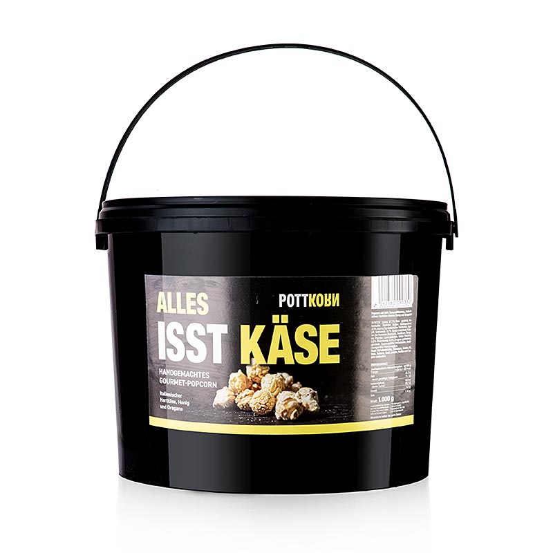 Pottkorn - Tout le monde aime le fromage, pop-corn au Fromage à pâte dure, Miel à l'origan, 1 kg