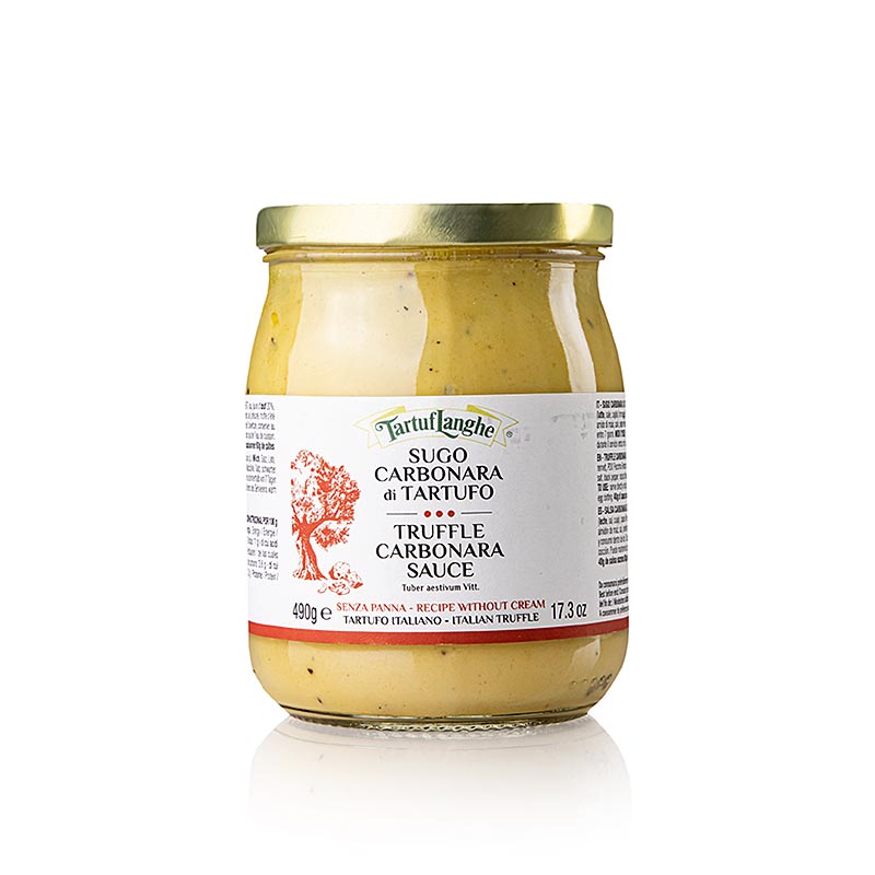 Tartuflanghe - Carbonara Sauce, mit Sommertrüffel, 490 g