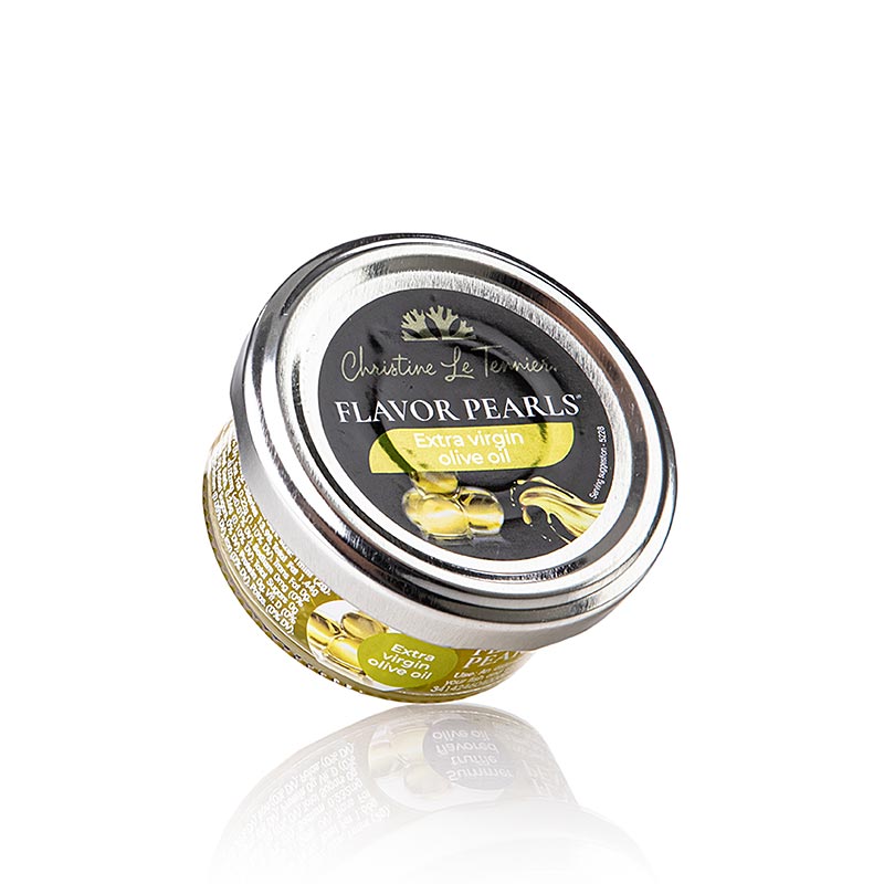 GlobeXplore - Perles d'Huile - Caviar d'huile d'olive, perles Huile d'olive sphériques), 45 g