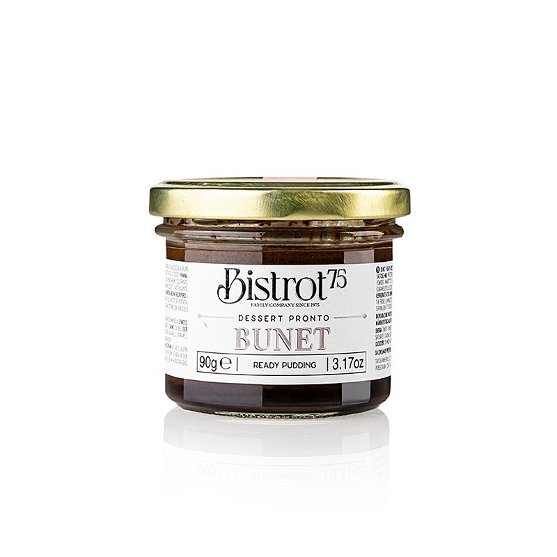 Tartuflanghe - Bistro 75 - Bunet - Budino al Cacao amarettini, 90 g