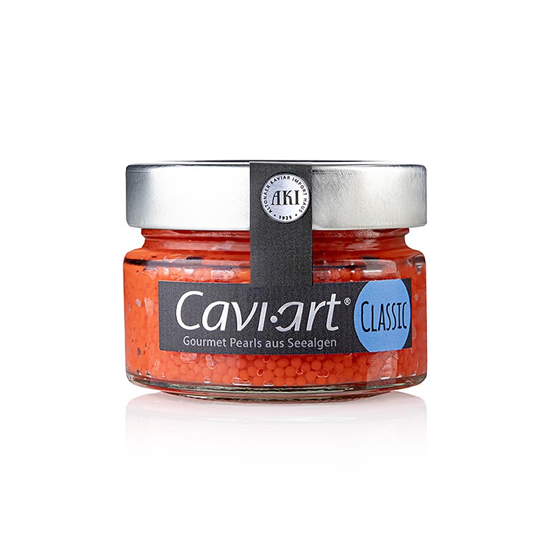 Cavi-art® Algen Kaviar, Fischrogen - Geschmack, vegetarisch, 100 g