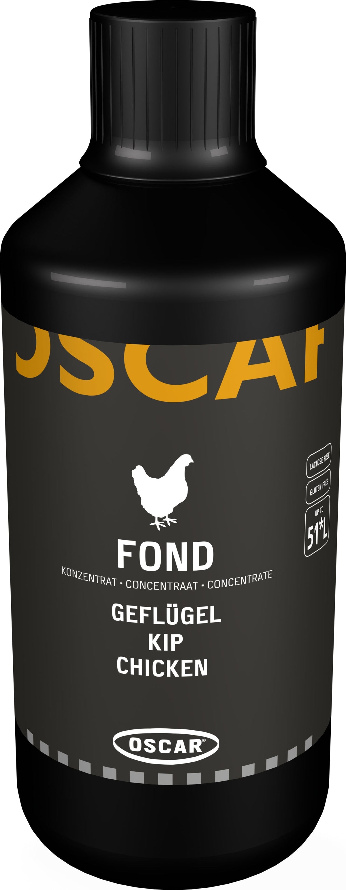 Concentrato Oscar - Brodo di pollame, liquido (per circa 51 L), 1 l