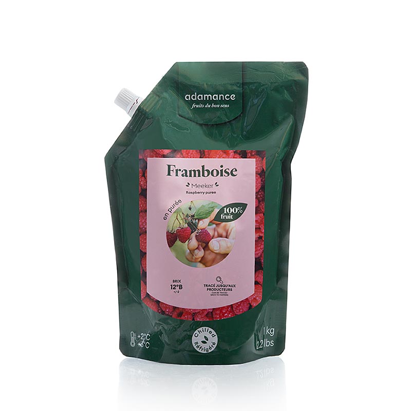 Adamance Framboise (Meeker), non sucré, pasteurisé, 1 kg
