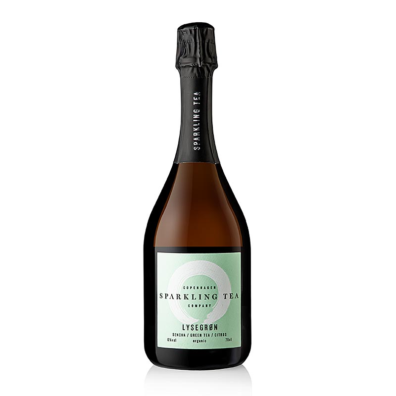 Copenhagen Sparkling Tea LYSEGRON Sencha, Tè verde Tè agrumi, biologico, 750 ml