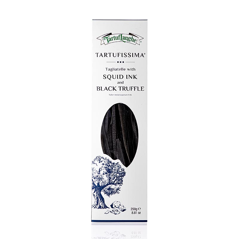 Tartuflanghe TARTUFISSIMA® Tagliatelle al nero di seppia e tartufo 250 g