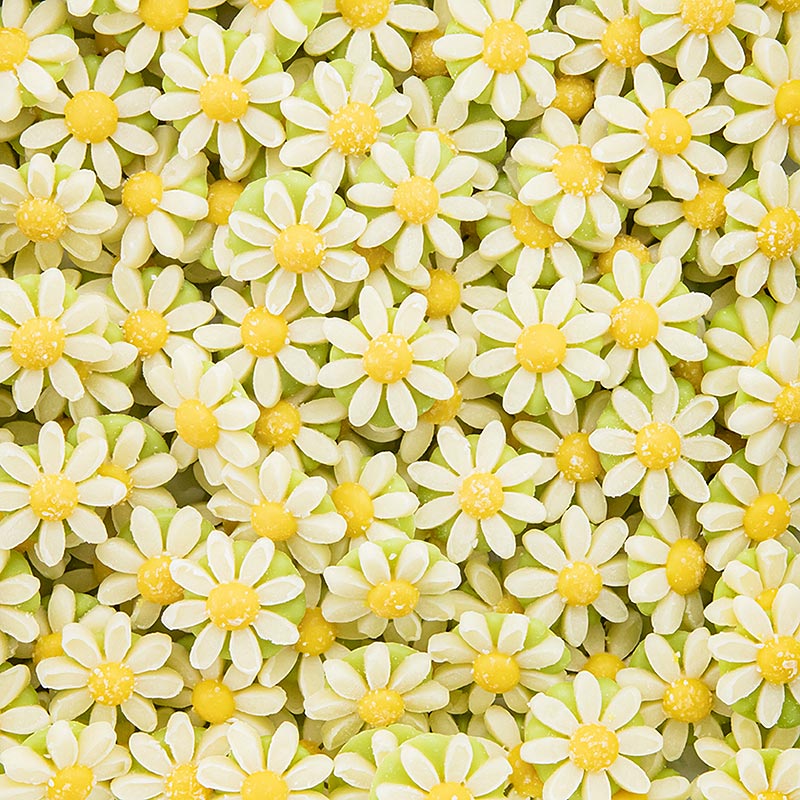 "Daisy" Gänseblümchen aus Schokolade, Dobla (79103), 152 g, 200 St