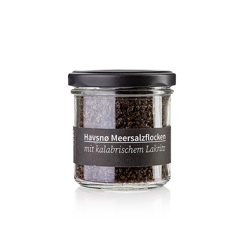 Havsnø Meersalzflocken mit kalabrischem Lakritz, Krautpunk, 80 g