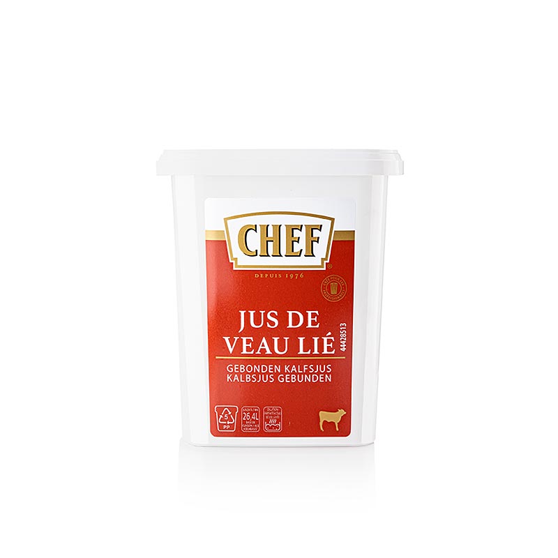 CHEF Sugo di vitello addensato (fond), in polvere (per circa 11 l), 600 g