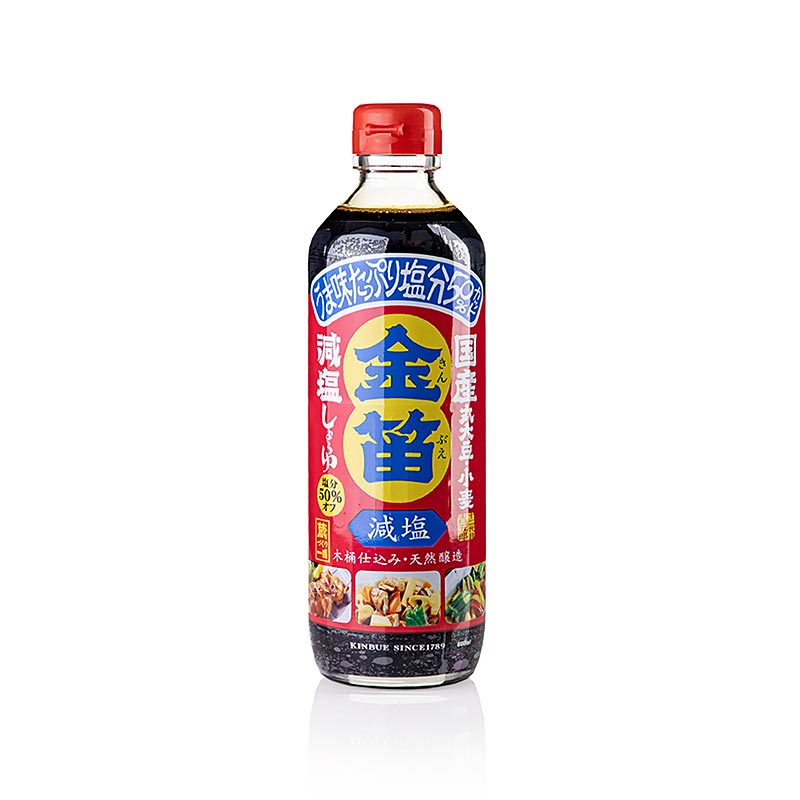 Genen-Soja-Sauce, Shoyu, salzreduziert, Fueki, Japan, 600 ml