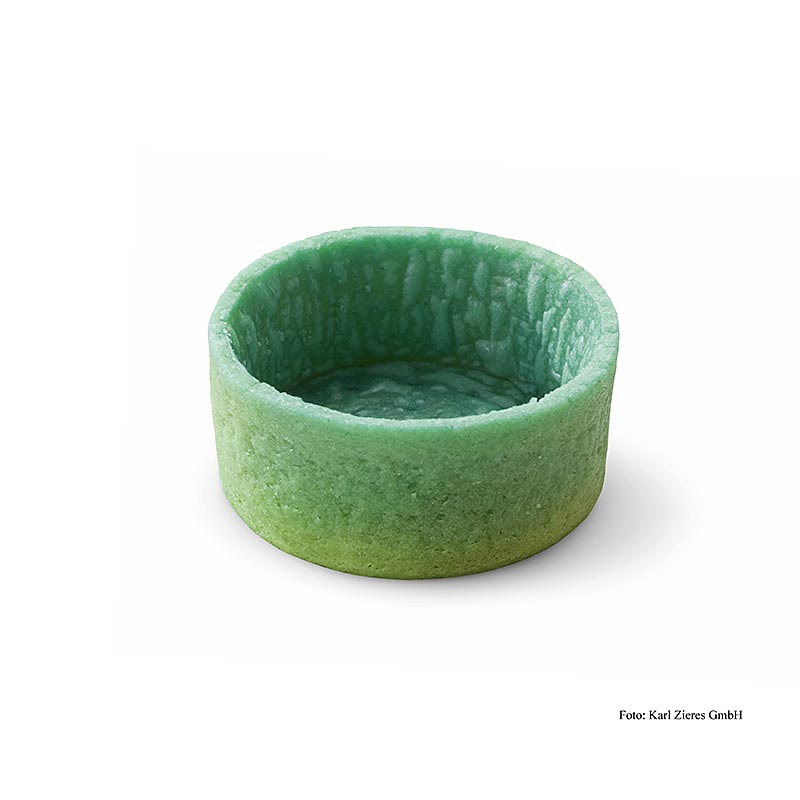 Mini Universal-Tartelletes - Filigrano, grün, rund, 3,8cm, vegan, HUG (7407142), 1,44 kg, 200 St