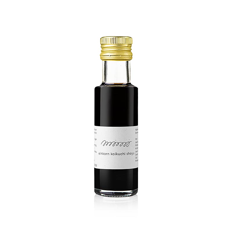 mimi ferments - einkorn koikuchi shoyu, doppelt ferm. Sojasauce, BIO, 100 ml