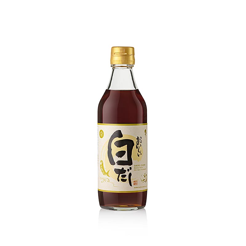 Shirodashi, flüssiges Würzmittel m.Katsuobushi (Bonito), Nippon Shizen Hakko, 360 ml