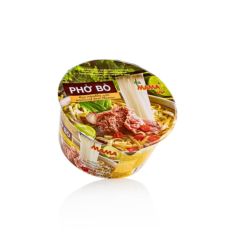 Pho Bo, Instant Reisnudeln mit Rindfleischgeschmack, Mama, 130 g