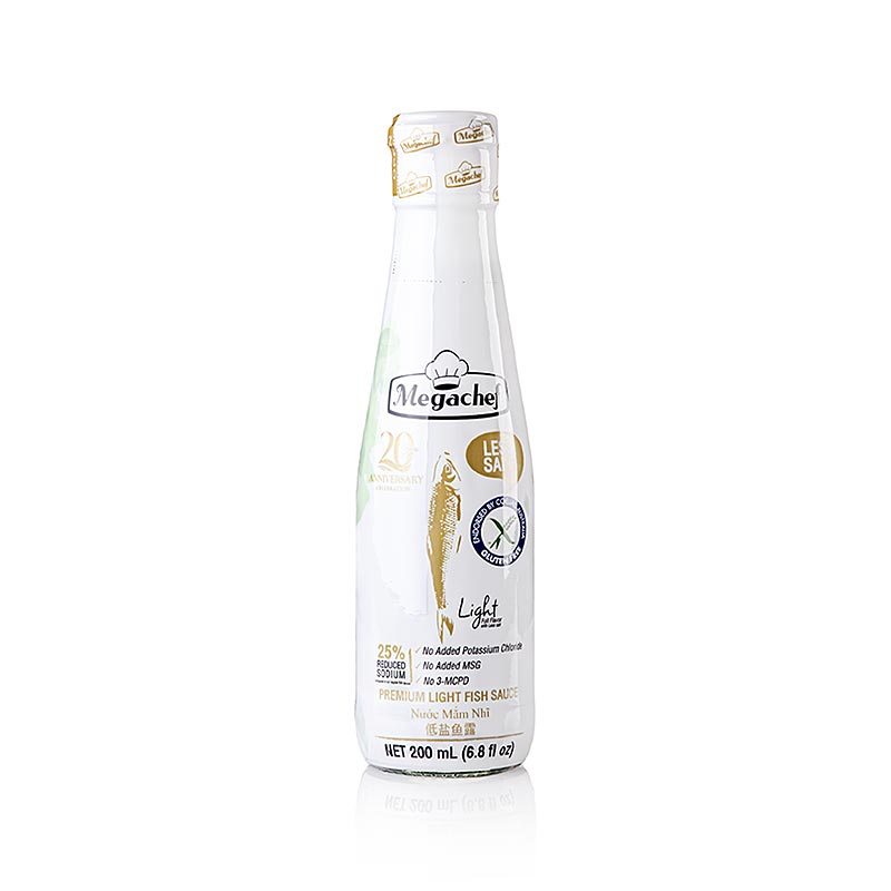 Megachef Fischsauce premium light (geringerer Salzanteil), glutenfrei, 200 ml