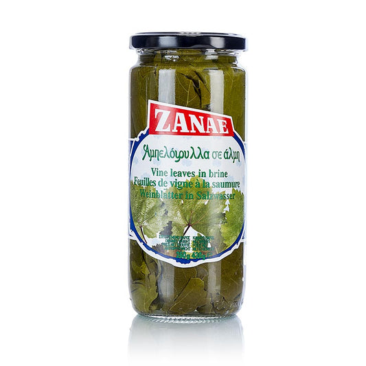 Zanae - Weinblätter, in Salzwasser, 430 g, ca.60 St