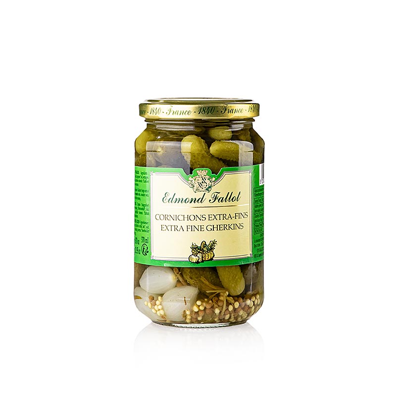 Cornichons, extra fein, Fallot, 340 g