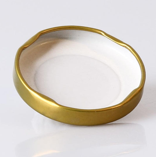 WECK - Deckel, gold, für Sechseckglas, 58mm, 191 ml, 1 St