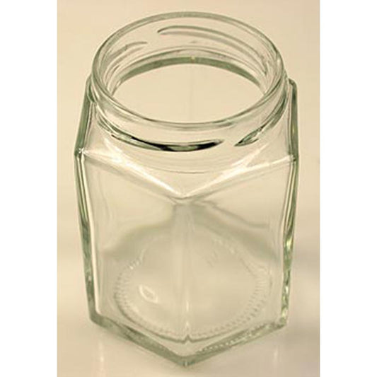 WECK - Glas, sechseckig, 191 ml, ø 58mm Mündung, ohne Deckel, 1 St