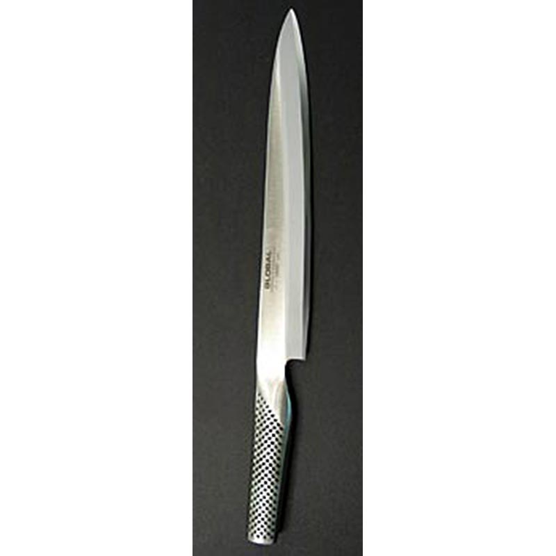 Global G-11 Couteau à poisson, tranchant Yanagi-Sashimi, 25cm, 1 pc