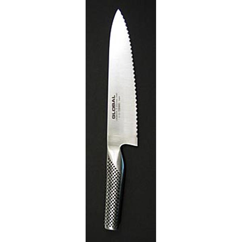 Global G-22 Couteau à pain, pour croûtes, 20cm, 1 pce