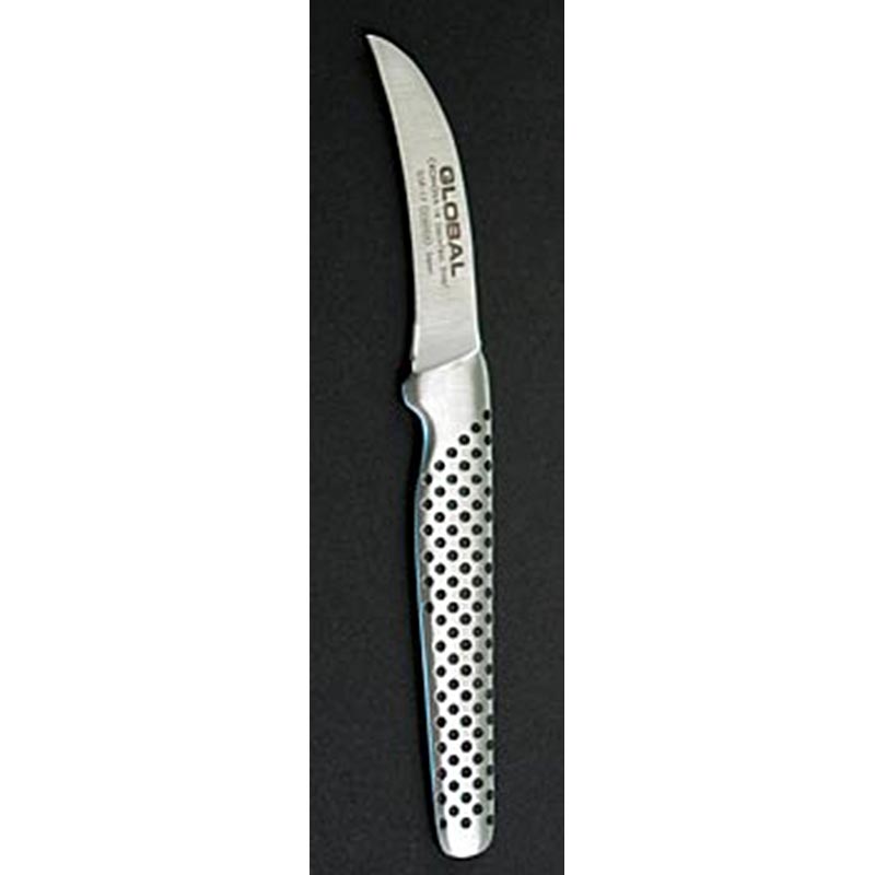Global GSF-17 Coltellino da cucina, forgiato, ricurvo, 6 cm, 1 pz.