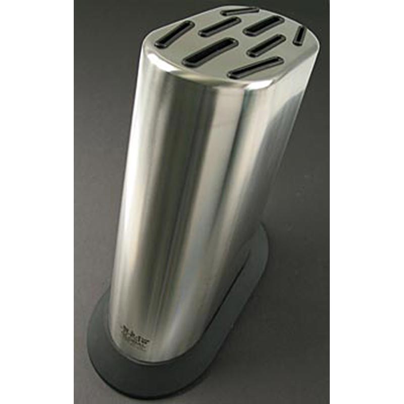 Global MB-5 bloc à couteaux, acier inoxydable, pour 8 couteaux Global, 1 pc
