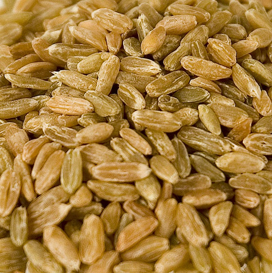 Farro verde, intero, essiccato a legna, 1 kg