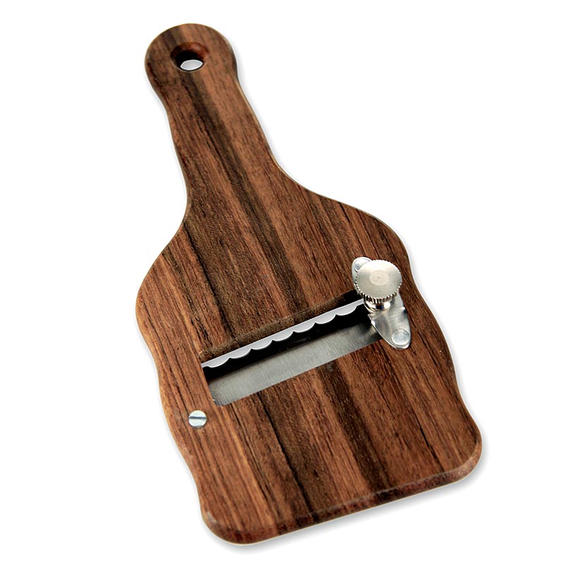 Trüffel-Hobel, Holz, gewellte Klinge, 1 St