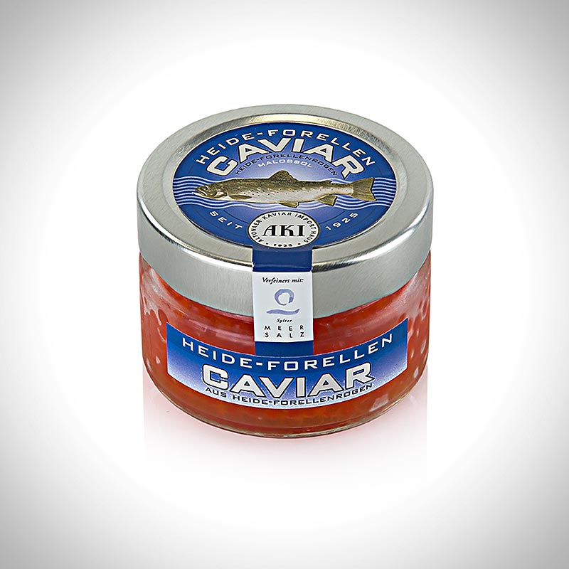 Forellen - Kaviar, gold - orange, 100 g | Kaviar, Austern, Fisch - und Meerestier - Produkte | thungourmet