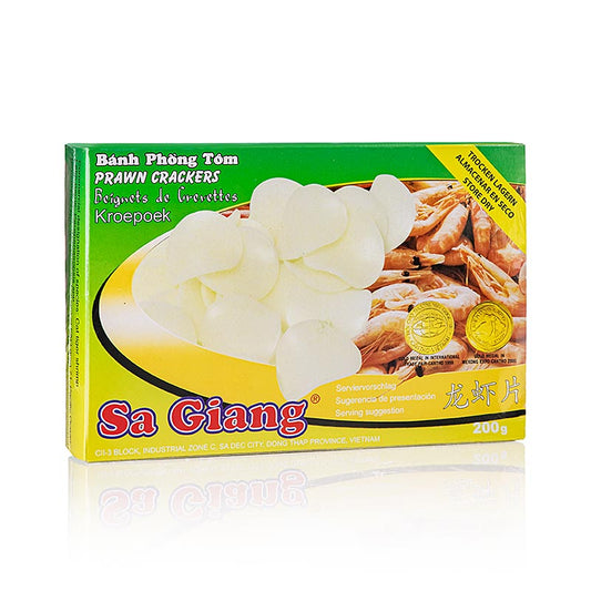 Kroepoek mit Garnelen, ungebacken, Sagiang, 200 g