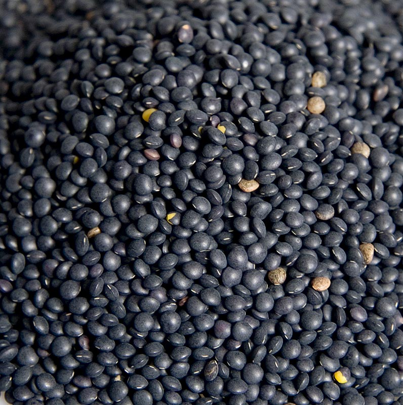 Lenticchie Beluga, nere, biologiche, 1 kg