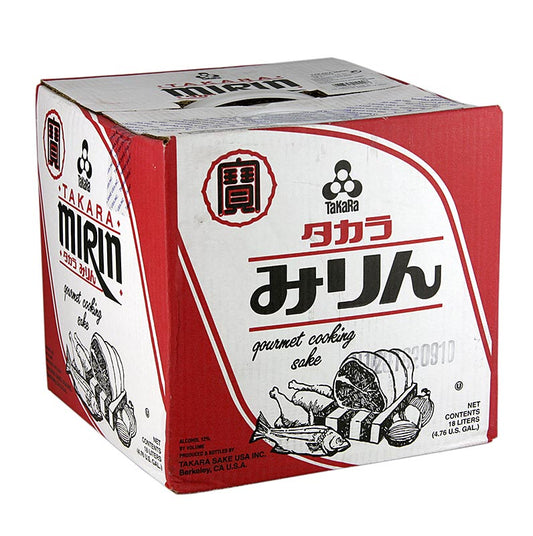 Mirin Takare - vin de riz doux, condiment alcoolisé, 12 % vol., OGM, 18 l