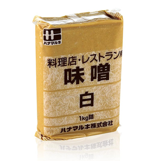 Miso-Würzpaste - Shiro Miso, hell, Hanamaruki, Japan, 1 kg