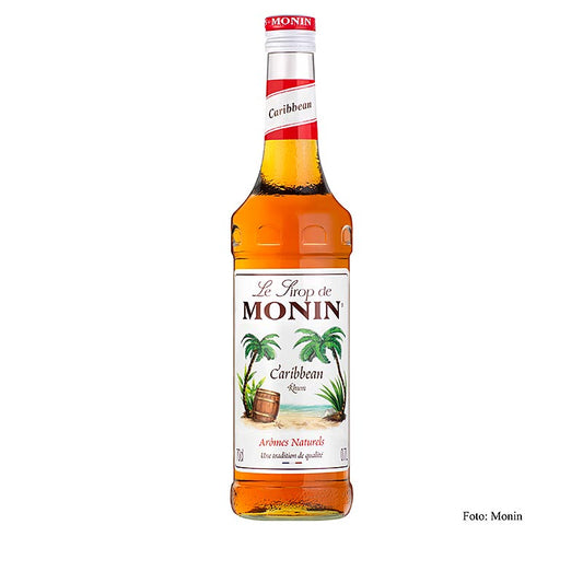 Monin - Carribbean, alkoholfreier Rumgeschmack, 700 ml