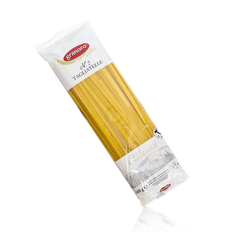 Granoro Tagliatelle, tagliatelle dritte, 5 mm, n. 2, 500 g