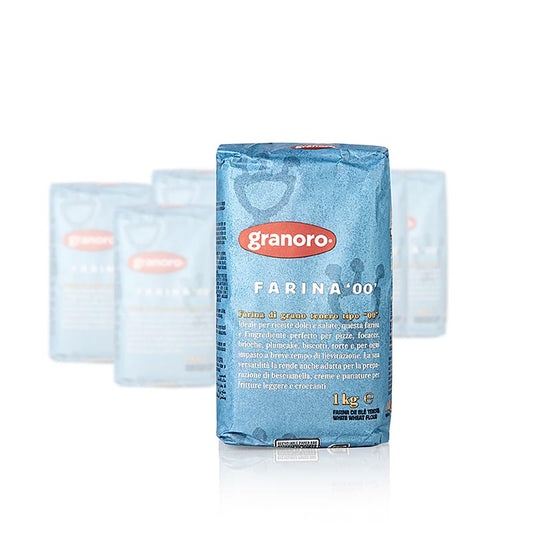 Nudelmehl, fein, Tipo "00", Granoro, 10 kg, 10 St