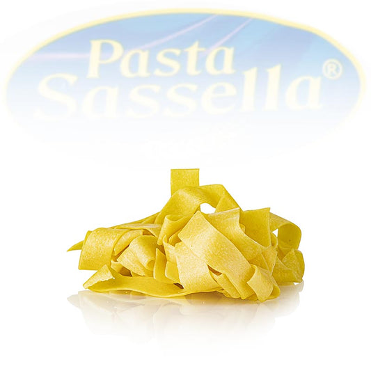 Pappardelle fraîches à l'œuf, bande de pâtes, 20 mm, Sassella, 500 g