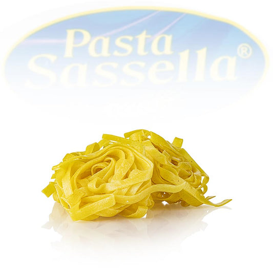 Fettuccini all Uovo frais, tagliatelles, 6 mm, Sassella, 500 g