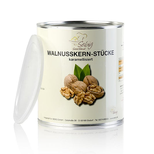 Morceaux de cerneaux de noix, caramélisés, 500 g