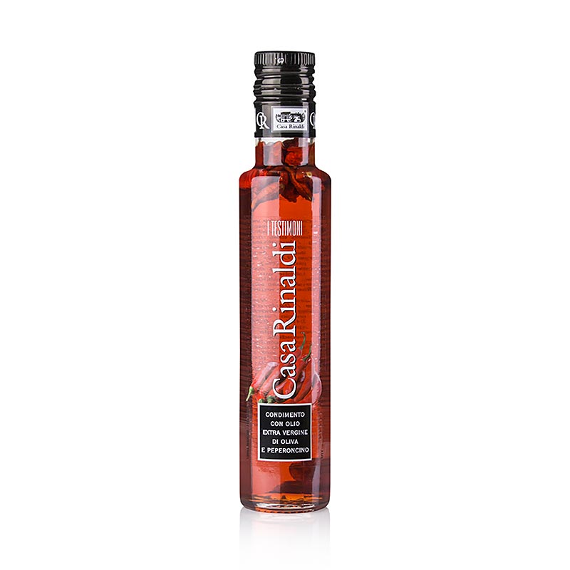 Olio d'oliva , Casa Rinaldi aromatizzato al peperoncino, 250 ml