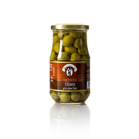 Hellriegel - Olive verdi, snocciolate, in salamoia, 370 g
