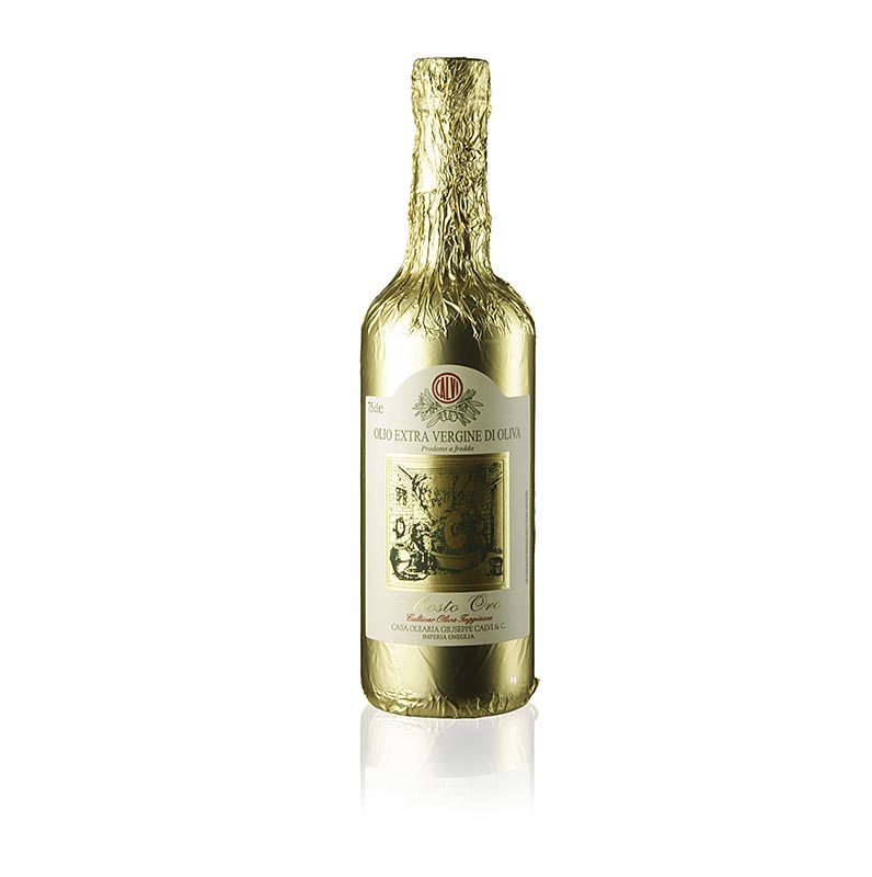 Huile d'olive , Calvi « Mosto Oro », feuille d'or, 750 ml