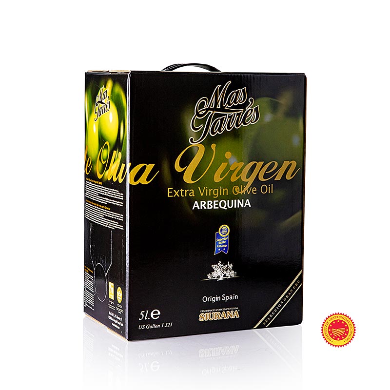 OLIS SOLE - Huile d'olive , Mas Tarrés Oliva Verde, Arbequina, AOP Siurana, 5 l