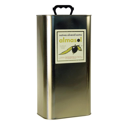 Huile d'olive , Almasol, 0,2 % d'acidité, Feinschmecker 2012, 5 l