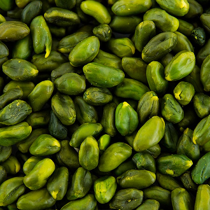 Pistaches, décortiquées, extra vertes, qualité supérieure, 1 kg