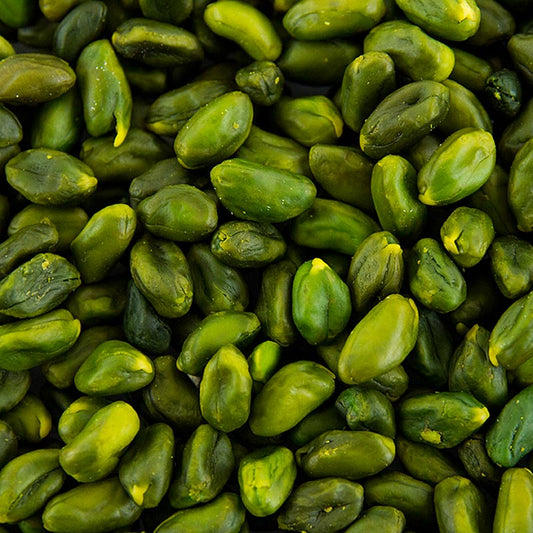 Pistaches, décortiquées, extra vertes, qualité supérieure, 1 kg