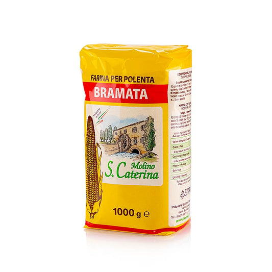 Molino - Polenta - Bramata, semola di mais, grana media, 1 kg