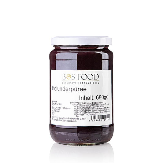Purée/marque de fabrique - Sureau, finement passé, 680 g