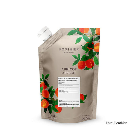 Ponthier - Püree - Aprikose, mit Zucker, 1 kg
